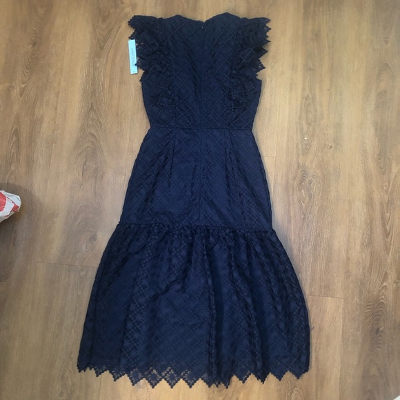 Antonio Melani Bella Lace Dress in Deep Cobalt NWT - Picture 8 of 9